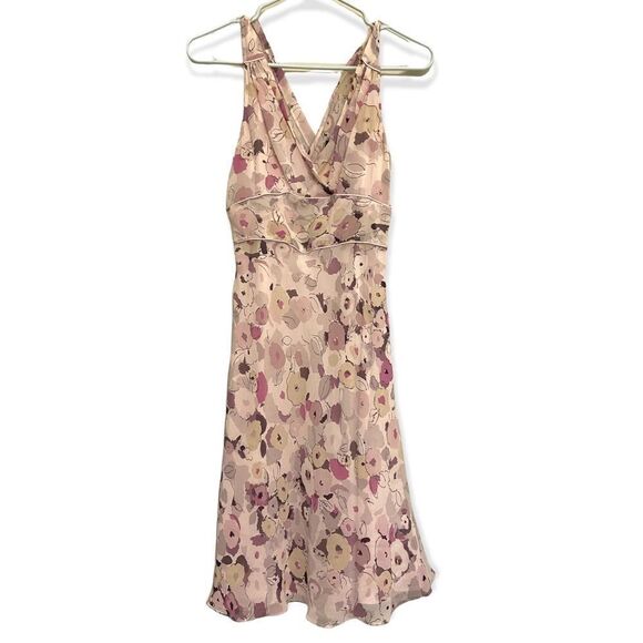 Express Floral Silk Dress size 8 - Picture 1 of 6